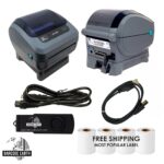 Zebra ZP450 Direct Thermal Shipping Label Printer Bundle + 1000 Labels