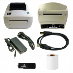 Zebra LP 2844 Yellowed, Direct Thermal Label Tag Printer LP2844 for Shipping