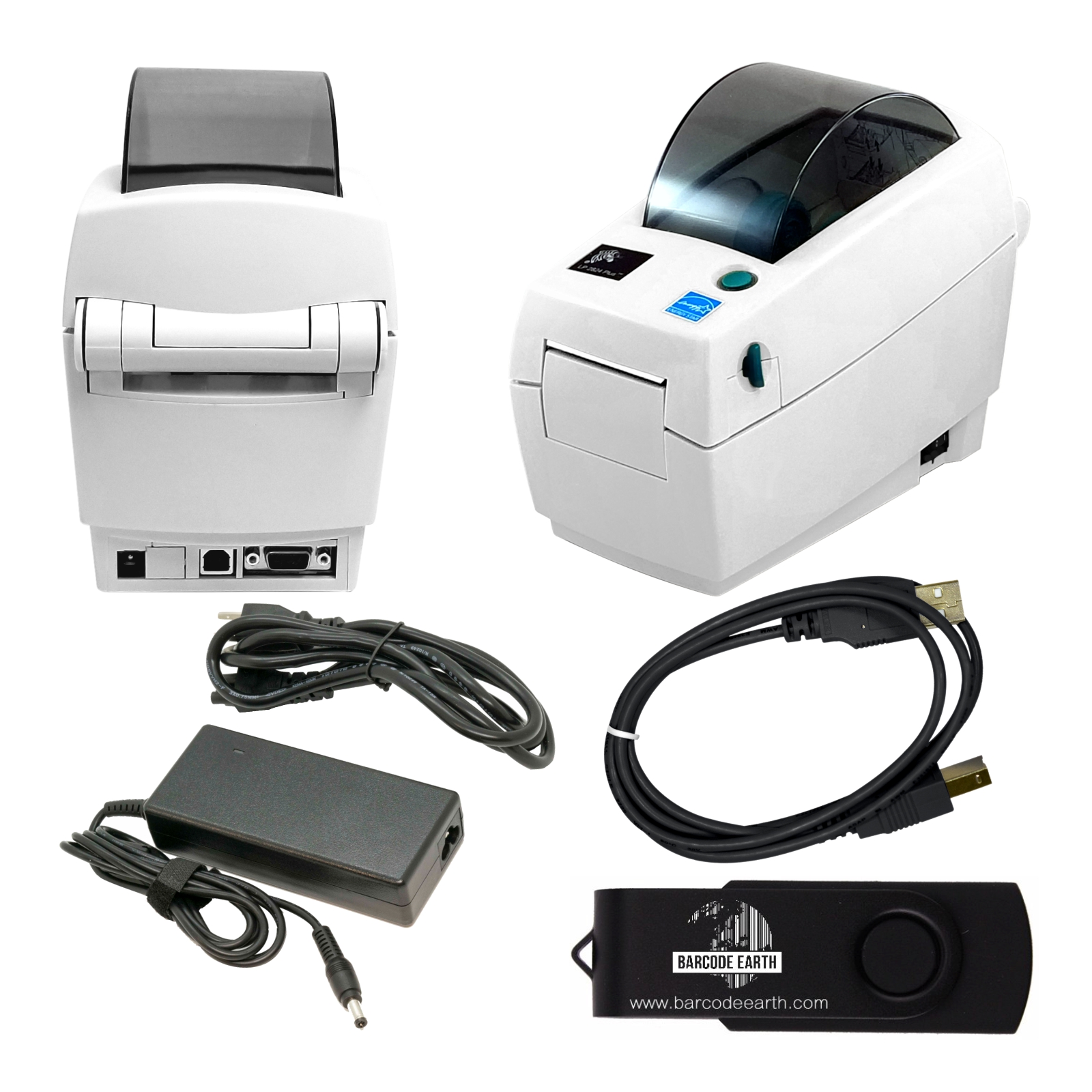 Zebra LP2824 Plus USB port Direct Thermal Printer – Barcodeearth