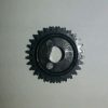 Rubber Roller Platen Plastic Gear For Zebra LP2844 TLP2844 LP2824 LP2844Z 