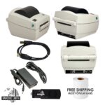 Zebra LP2844 USB and Serial Label Printer Direct Thermal; Shipping Bundle!