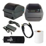 Zebra GX420d Desktop Direct Thermal Label Printer w/ ETH, USB - LCD