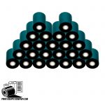 Thermal Transfer Ribbon 4.33" X 1476' for Zebra Printer Premium Resin Enhanced 24 Rolls