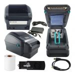 Zebra GX420d Bluetooth with Cutter Thermal Printer, Shipping Bundle!