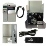 Zebra 105SL PLUS 102-801-00200, Power Cord, USB Cable, Flash-Drive w/ Set-Up!