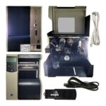 Zebra 140xi4 (140-801-00100) 203dpi, PAR/SER/ETH/USB/CUTTER, Barcode Printer Bundle!