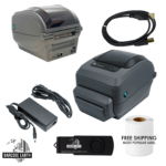 Zebra GX430t Thermal Label Printer USB & ETH with Auto Cutter GX43-102412-000