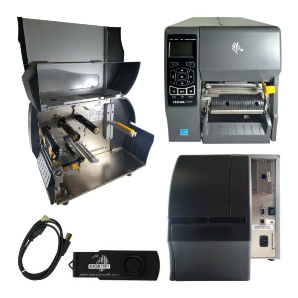 zebra-zt230-printer-zt23042-t11200fz-power-cord-usb-cable-flash-drive-set-up-barcodeearth