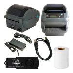 Zebra GX420d Thermal Label Printer GX42-202712 Cutter Wi-Fi Bundle!