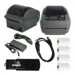 Zebra GX420d Desktop Direct Thermal Label Printer with Eth & USB w/ 1000 labels!