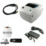Zebra TLP 2844 Ethernet Label Thermal Printer With Power Supply & USB