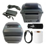 Zebra GX420t Ethernet, USB, and Cutter Model; Desktop Thermal Shipping Printer