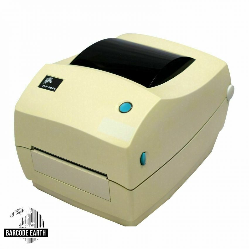 Zebra TLP2844-Z Yellowed USB & Serial Model Shipping Label Printer Bundle,