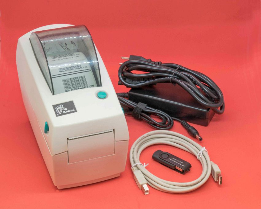 Zebra LP2824 Thermal Label Printer Barcodes POS Tags QuickBooks Tech Support