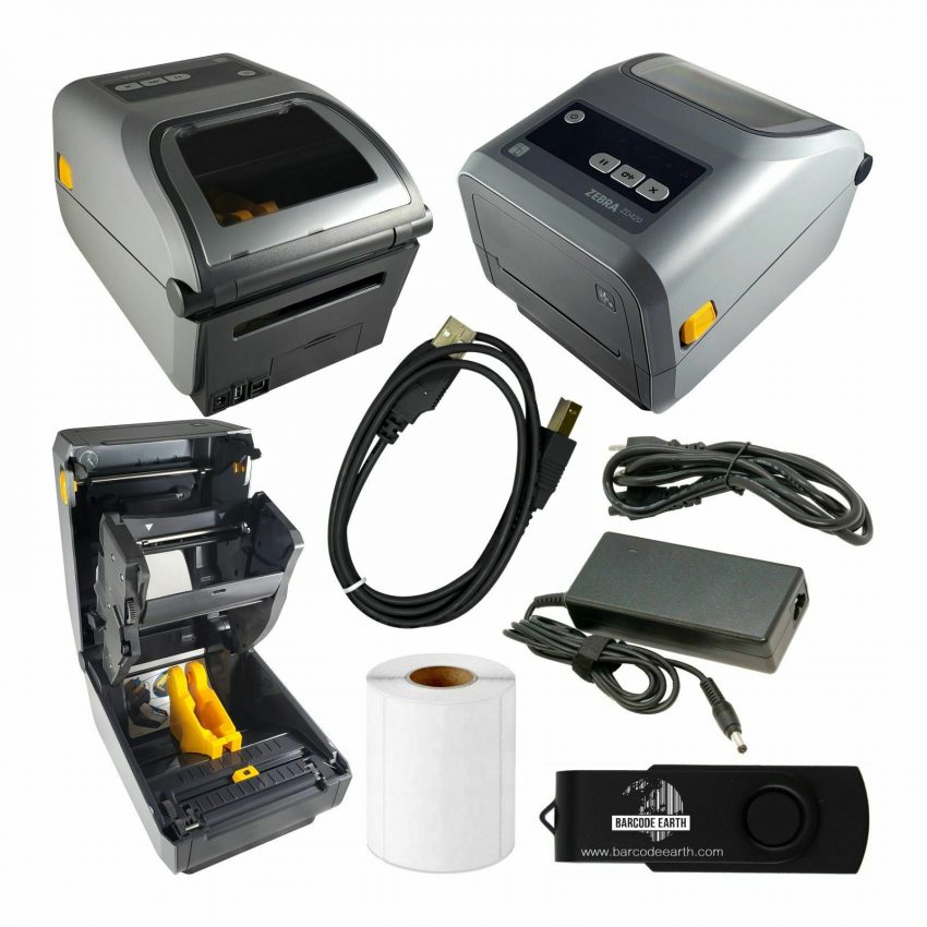 Zebra Zd420 Thermal Transfer Direct Printer Zd42043 C01e00ez Eth 300 Dpi Barcodeearth 9301