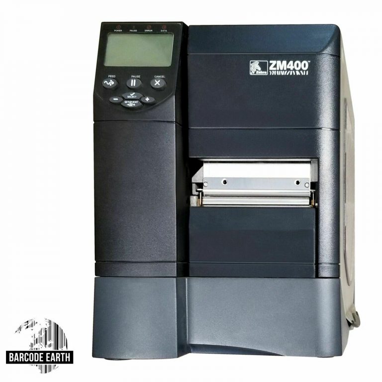 Zebra Zm400 Thermal Transfer Barcode Printer Zm400 3001 0000t 300dpi Barcodeearth 7380
