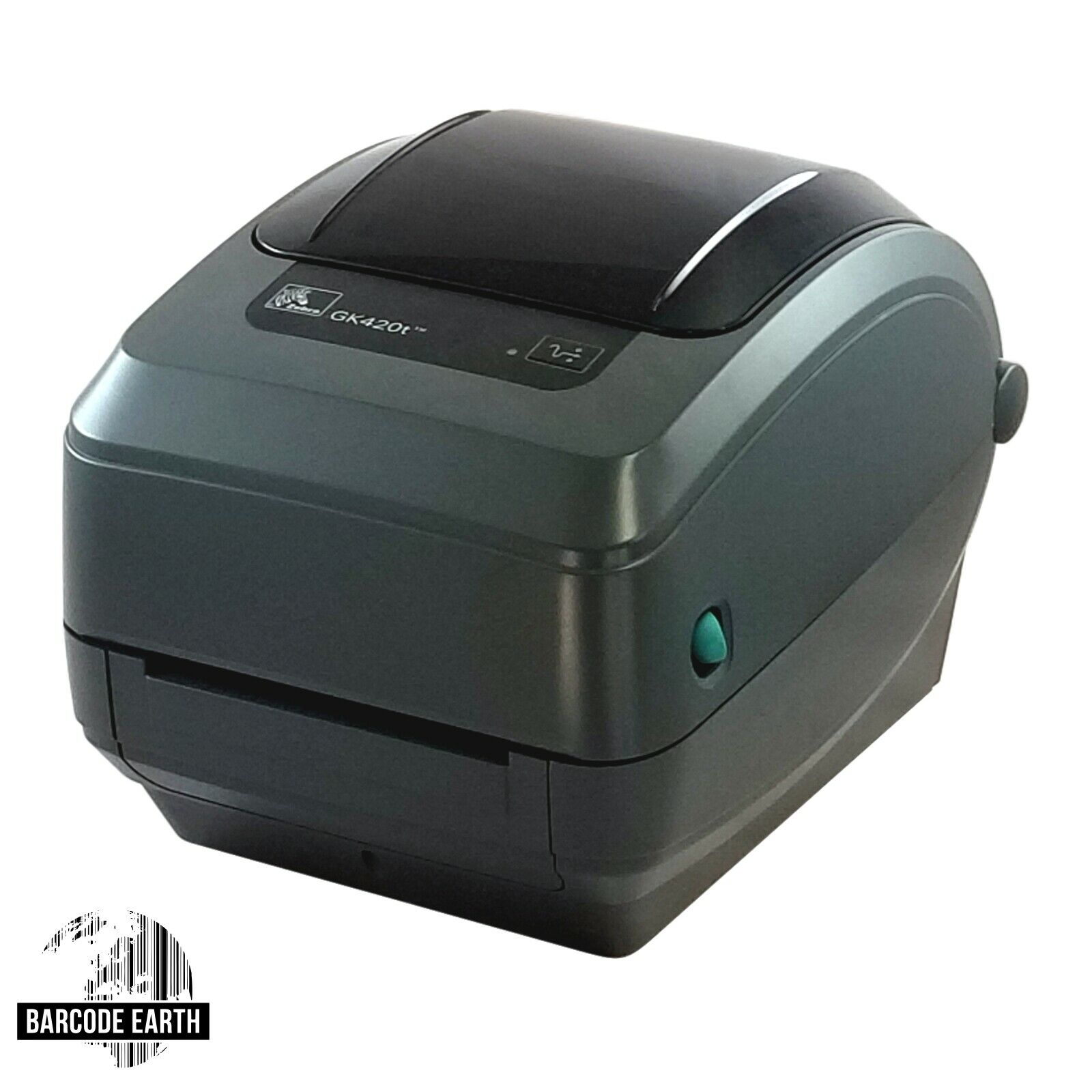 Zebra GK420t Printer USB & Serial, with ribbon GK42102510000 Thermal