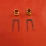 Zebra S4M Platen Roller Kit Bearings & Clips; NO platen roller G77023M