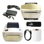 Zebra Yellowed LP2844 Ethernet 10/100 Network Label Printer Refurbished