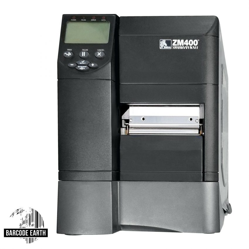 Zebra Zm400 Thermal Transfer Printer Zm400 3001 0100t 300 Dpi Usb And Eth Barcodeearth 7993