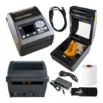 Zebra ZD620 Thermal Label Printer ZD62142-D01L0640 Bundle, No WiFi