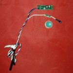 zebra LP2844 / LP2844-Z thermal printer control button, pcb with sensor