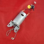 Zebra S600 Ribbon Take Up Motor Assembly G44043M; Refurbished