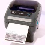 Zebra ZP 500 120740-025 Direct Thermal Barcode Label Printer USB Peeler 203DPI (Renewed)